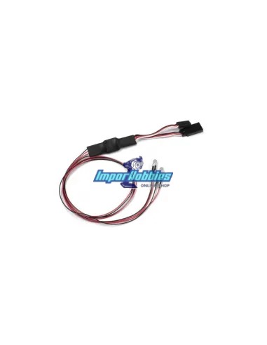 Eclairage LED Light Unit - 2 ampoules rouges Kyosho Mad Crusher / Outlaw Rampage 97054-2R - Kyosho Mad Crusher GP & EP - Pièces 