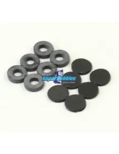 Rubber Bush Set Kyosho Mad Force / FO-XX / Mad Crusher MA306 - Kyosho Mad Force GP & EP - Spare Parts & Option Parts