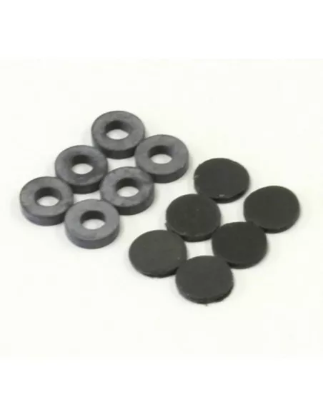 Rubber Bush Set Kyosho Mad Force / FO-XX / Mad Crusher MA306 - Kyosho Mad Force GP & EP - Spare Parts & Option Parts