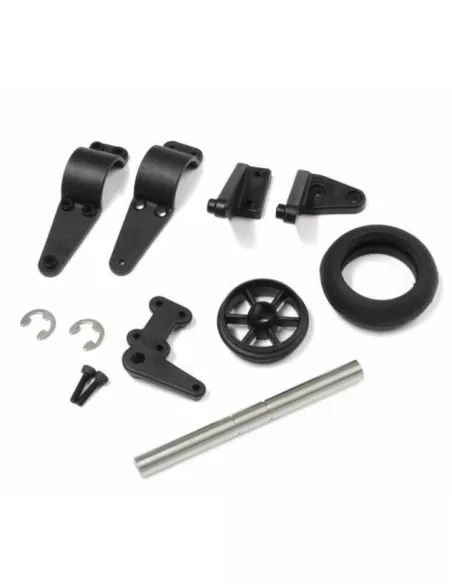 Stay Set & Wheelie Tire Kyosho Mad Crusher / FO-XX 2.0 / USA-1 MA333 - Kyosho Mad Crusher GP & EP - Spare Parts & Option Parts