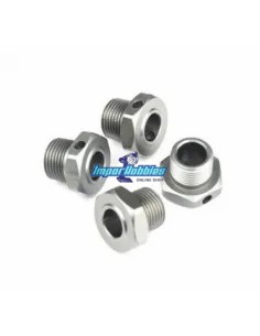 Wheel Hub (4 U.) Hobbytech STR8 / EP X2 / NXT STR-049TI - Hobbytech STR8 DeLuxe & STR8 EVO RTR - Spare Parts & Option Parts