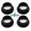 Junta de escapes silicona motores .21 / .25 / .28 1/8 Buggy / Truggy (4 Uds.) Fussion FS-EX008