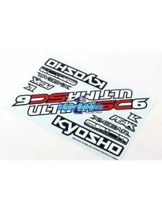 Adhesivos carrocería Kyosho Ultima SC6 UMD04 - Kyosho Ultima SC6 - Repuesto y opciones