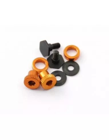 Steering Plate Fittings Set Hobbytech STR8 EP X2 / NXT STRX-026 - Hobbytech Spirit & Spirit Evo RTR - Spare Parts & Option Parts