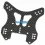 Soporte de amortiguador trasero carbono Hobbytech STR8 / Spirit / NXT STRX-316