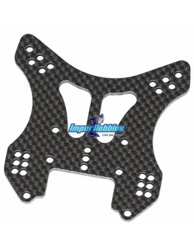 Support amortisseur arrière carbone Hobbytech STR8 / Spirit / NXT STRX-316 - Hobbytech STR8 DeLuxe & STR8 EVO RTR - Pièces detac