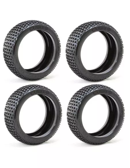 Sweep EXP Cubix - Extra Soft Blue Only Tire (4 U.) SW-309B - Sweep Racing Tires - 1/8 Buggy - On Sale