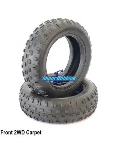 Ruedas VP-Pro Mad Runner V2 Carpet delanteras 1/10 Buggy 2WD Soft - Solo Goma (2 U.) VP308U-UF - Pneus 1/10Th Buggy VP-Pro Racin