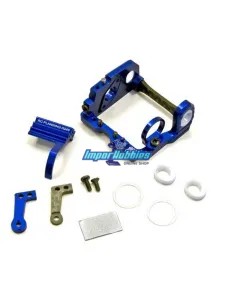 Soporte motor aluminio Tipo HB MM 98mm - Opcion Kyosho Mini-Z MR-03 R246-1351B - Kyosho Mini-Z MR-02 / MR-015 - Repuesto y Opcio