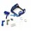 Support moteur aluminium Type HB MML 98mm Bleu - Opcion Kyosho Mini-Z Racer R246-1351B