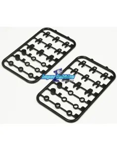 Caster Clip and Spacers Set Team Magic G4 502287 - Team Magic G4 / G4 JS / G4 JR / G4 RS