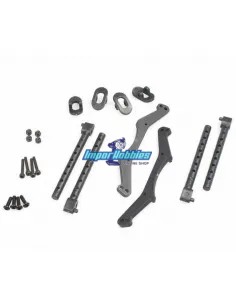 Body Post Set Hobbytech Revolt ST10 / BXR MT REV-138 - Hobbytech Revolt ST10 Monster Truck - Spare Parts & Option Parts