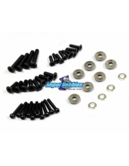 Kit tornilleria M2 & M2.6 Kyosho Optima / Javelin OT241 - Kyosho Optima 4WD 30617 - Repuesto y opciones