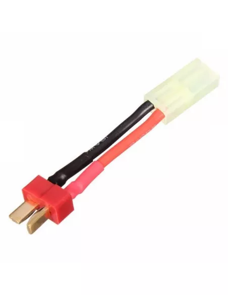 Cable Adapter T-Deans Male - Tamiya Female 14AWG Fussion FS-02205 - Connection cables Lipo - ESC & Adapters