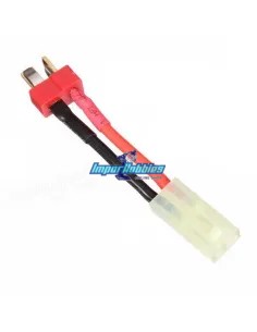 Cable Adapter T-Deans Male - Tamiya Female 14AWG Fussion FS-02205 - Connection cables Lipo - ESC & Adapters 2