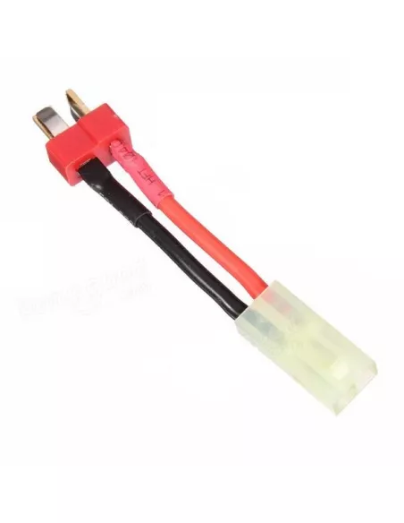 Cable Adapter T-Deans Male - Tamiya Female 14AWG Fussion FS-02205 - Connection cables Lipo - ESC & Adapters