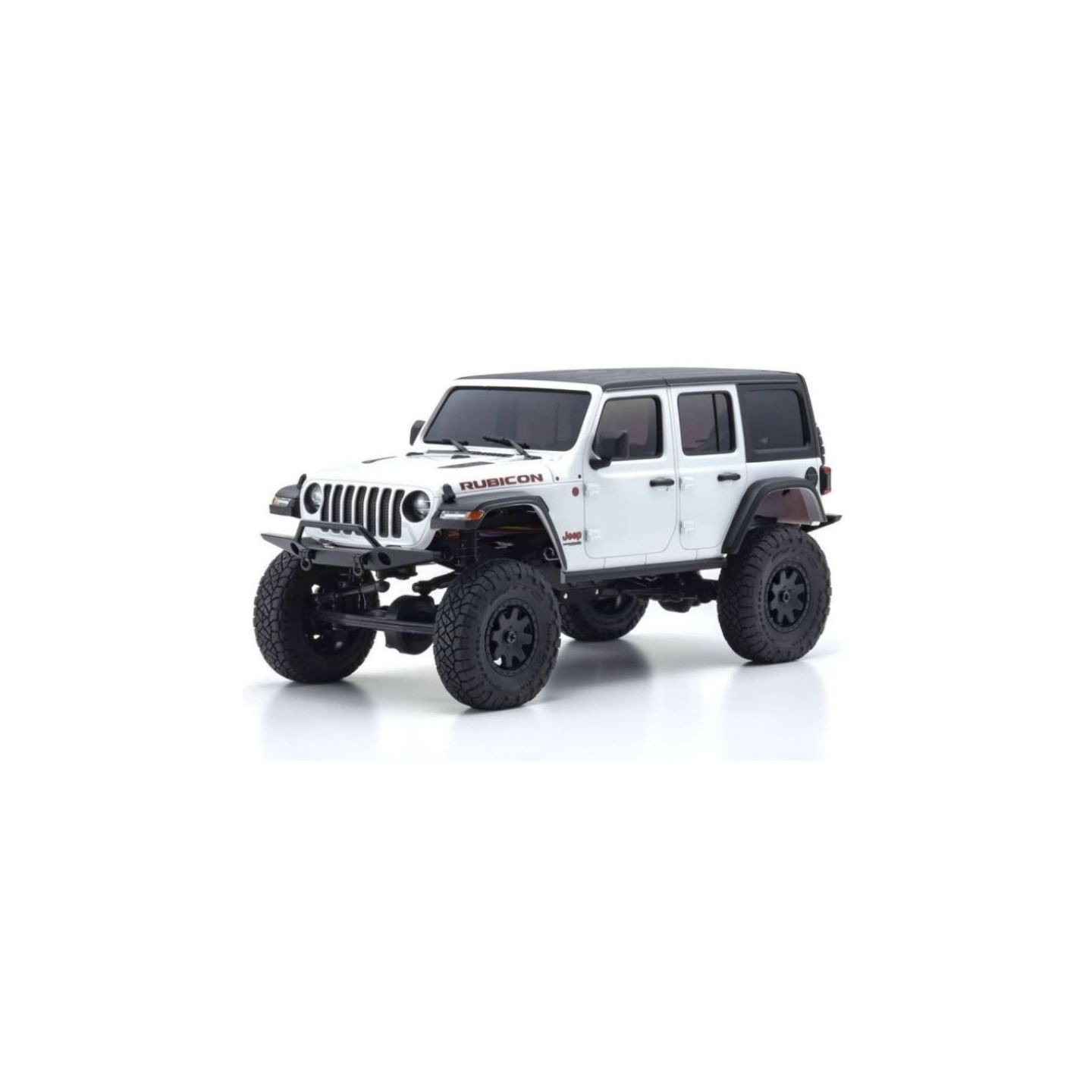 Kyosho Mini-Z 4x4 Crawler Jeep®︎ Wrangler Rubicon Blanc 1/24