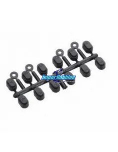 Bush Holder Set Kyosho TF5 / ZX-5 / ZX6 / ZX6.6 TF018-1 - Kyosho Lazer ZX-5 - Spare Parts & Option Parts