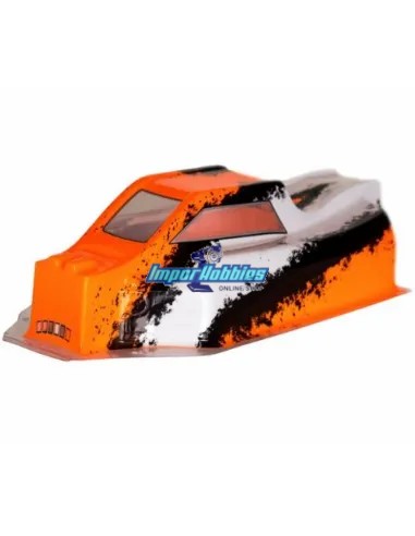 Carrocería pintada y decorada negro / blanco / naranja Hobbytech BX8SL CA-261 - Hobbytech BX8SL Brushless - Repuesto y opciones