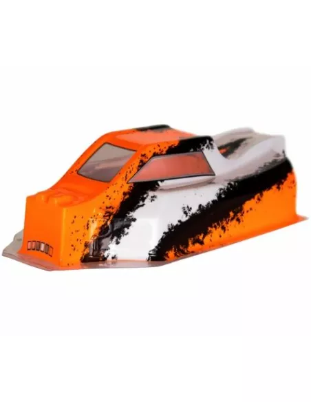 Painted Body - Black / White / Orange Hobbytech BX8SL CA-261 - Hobbytech BX8SL Brushless - Spare Parts & Option Parts