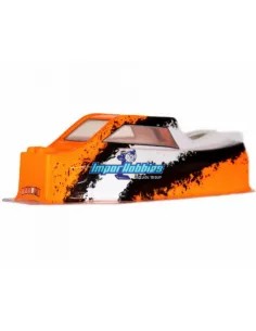 Carrocería pintada y decorada negro / blanco / naranja Hobbytech BX8SL CA-261 - Hobbytech BX8SL Brushless - Repuesto y opciones 2