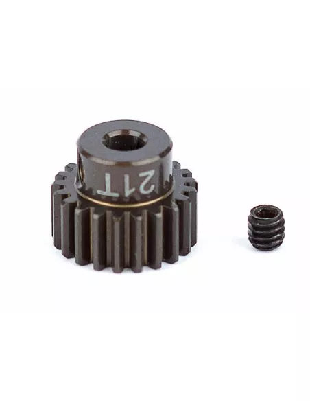 Aluminun Pinion Gear 21T 48P FT 1/10 Buggy Team Associated AS1339 - Team Associated B4 / T4 - Spare Parts & Option Parts