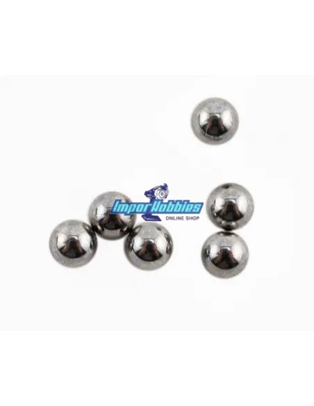 Petites billes de butée 5/64 in (6 U.) Team Associated B4 / B5 / B6 / B6.1 / / B6.2 / B44 AS6574 - Team Associated B4 / T4 - Piè