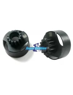 Cloche d'embrayage ventilée 15T K-Factory K6505-15 - Cloches d'embrayage