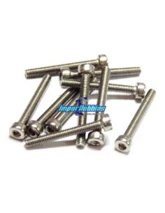 Stainless Steel Socket Head Cap Screws -  M2x16mm  (10 U.) Fussion FS-TCX2016