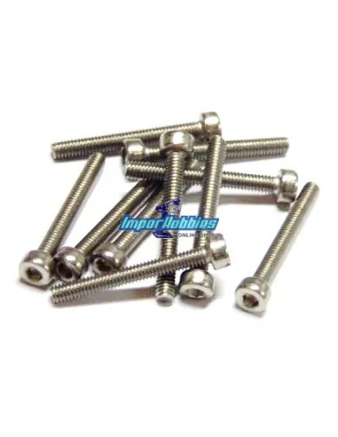 Vis en acier inoxydable têtes BTR M2x16mm (10 U.) Fussion FS-TCX2016