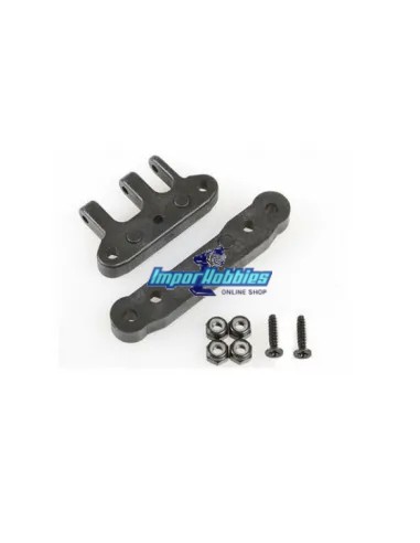 Soporte de trapecios traseros y refuerzo Hobao Hyper 7 TQ 87038 - Hobao Hyper 7 TQ & 7.5 Nitro