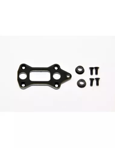 Aluminum Center Differential Top Plate - Black Hobao Hyper 7 TQ 87051BK - Hobao Hyper 7 TQ & 7.5 Nitro