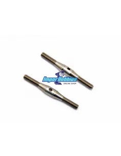 Paso invertido de dirección 4x45mm (2 Uds.) Hobao Hyper 7 TQ 87536 - Hobao Hyper 7 TQ & 7.5 Nitro