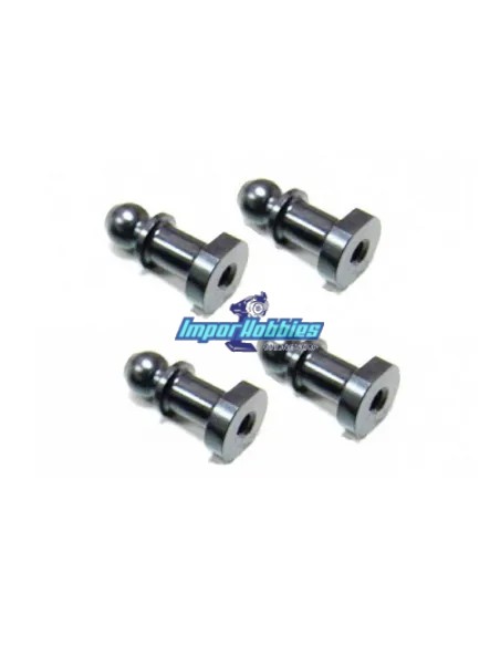 Soporte superior amortiguador Big Bore 20mm (4 U.) Hobao Hyper SS / VS / VT 89107 - Hobao Hyper VS & VSe Nitro - Eléctrico