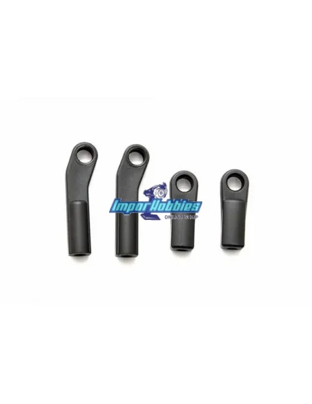 Rotulas plásticas tirante trasero Hobao Hyper SS / SSe 90009 - Hobao Hyper SS & SSe Nitro & Eléctrico