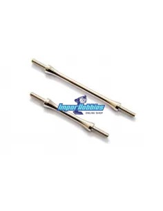 Renfort de chassis argent Av & Ar Hobao Hyper 7 TQ / 7.5 87063N - Hobao Hyper 7 TQ & 7.5 Nitro