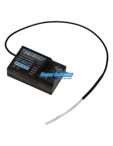 Receptor FHSS 2.4Ghz Hobao Hyper Racing HB-2.4R - Receptores para emisoras
