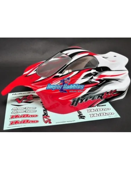 Carrosserie peinte et decoree rouge Hobao Hyper VS / VSe 85033R - Hobao Hyper VS & VSe GP - EP