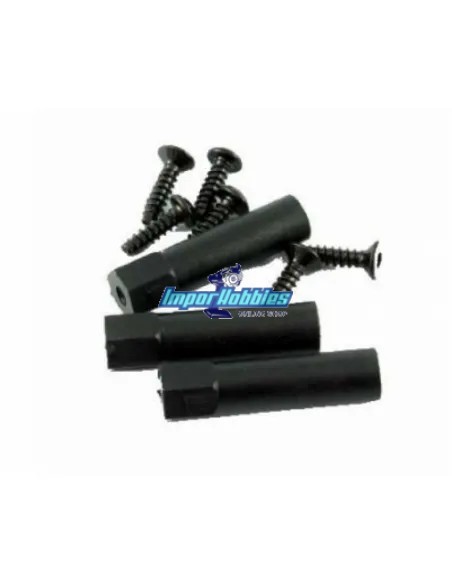 Soportes de bandeja de radio Hobao Hyper 7 TQ / 7.5 / VS / VT 87086 - Hobao Hyper 7 TQ & 7.5 Nitro