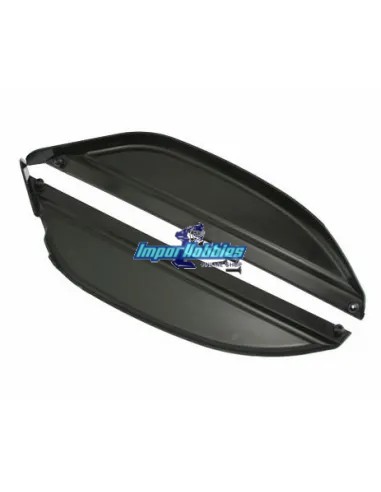 Protectores laterales de chasis negro Hobao Hyper 7 TQ / 7.5 87073B - Hobao Hyper 7 TQ & 7.5 Nitro