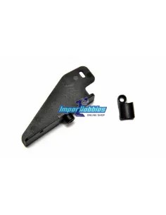 Protector de deposito de combustible & soporte de filtro Hobao Hyper 7 TQ / 7.5 87075 - Hobao Hyper 7 TQ & 7.5 Nitro