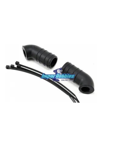 Raccord caoutchouc résonateur (2 U.) Hobao Hyper 7 TQ / 7.5 / SS 87378B - Joints et Ressorts RC