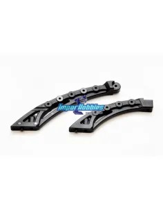 Renforts de chassis plastique AV/AR Hobao Hyper VS / VSe / VT / VTe 85004 - Hobao Hyper VS & VSe GP - EP