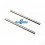 Axes de triangles avants supérieurs 3x48mm (2 U.) Hobao Hyper SS / SSe 90016 - Hobao Hyper SS & SSe GP - EP
