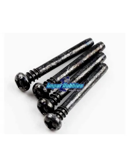Axes de triangles filetés 3x25mm (4 U.) Kyosho Inferno MP9 RTR / Inferno GT2 / ST / Neo 3.0 97039-25 - Kyosho Inferno GT / GT2 N