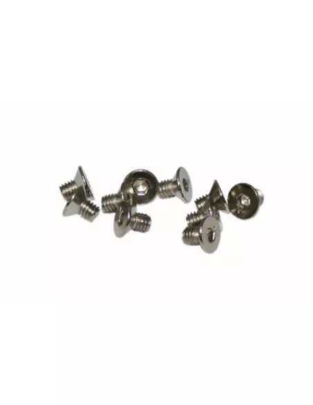 Tornillos acero inoxidable 4x6mm cabeza conica (10 Uds.) Imporhobbies - Stainless Steel Screws - M4