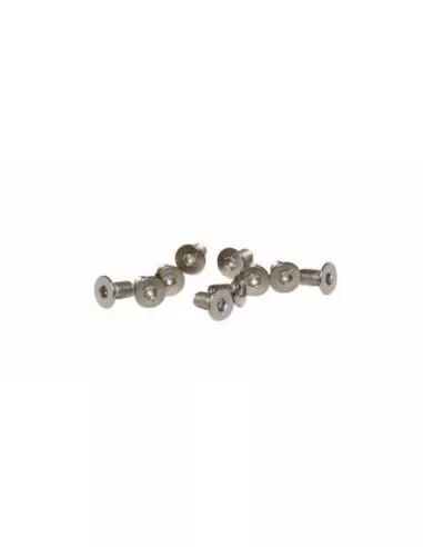 Tornillos acero inoxidable 4x8mm cabeza conica (10 Uds.) Imporhobbies - Stainless Steel Screws - M4