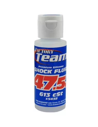 Shock Silicone Oil 47.5wt / 613cps 59Ml. Team Associated AS5438 - Team associated Silicone Fluids