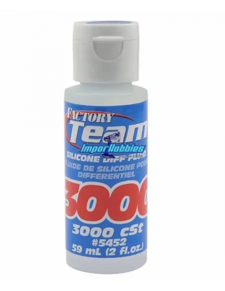 Silicone pour differentiel 3000cst 59Ml. Team Associated AS5452 - Silicones Team Associated