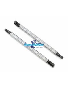 Front Shock Shaft - Chrome Finish 3.5x30.5mm (2 U.) Team Associated RC8B3 / B3.1 / B3.2 AS81174 - Team Associated RC8B3 & RC8B3e